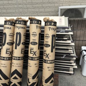 防水紙　改良アスファルトEXルーフィング