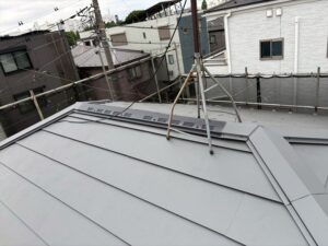 換気棟を取り付ける